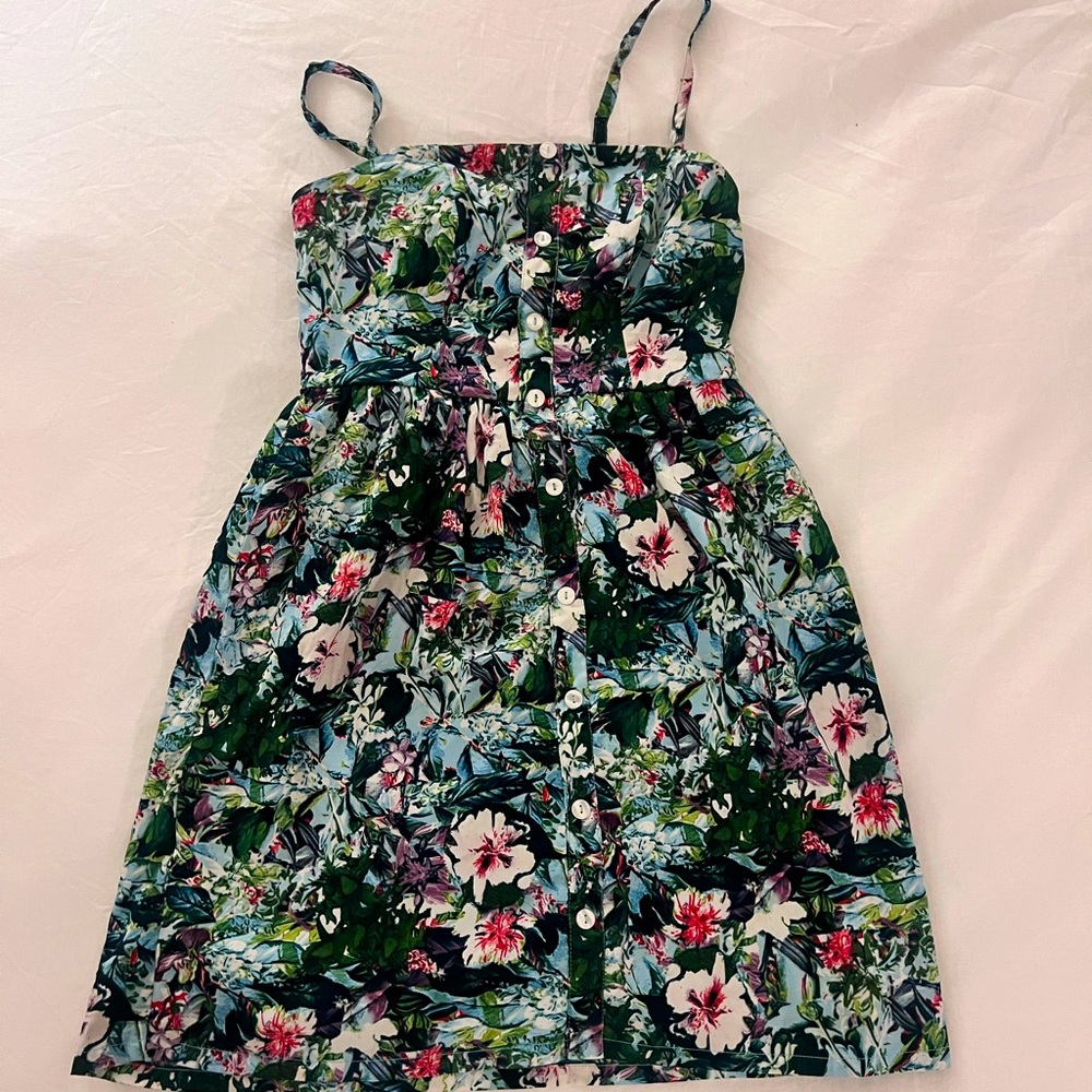 Vero Moda XS summer dress jungle print